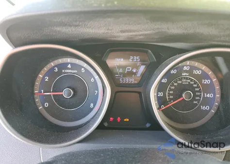 2014 Hyundai Elantra Se z USA, uszkodzony, nr VIN KMHDH4AE4EU064937